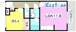 アベニール荒田【2階】の間取り