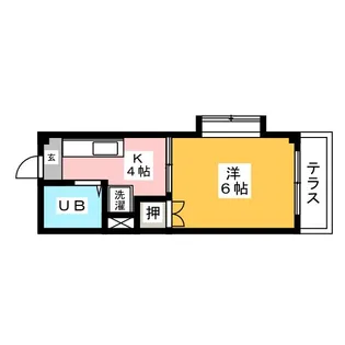 ハピネス・T・昭和【1階】の間取り