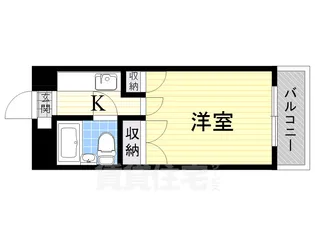 プレアール中之町【1階】の間取り