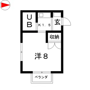 ホワイトヒルズ【2階】の間取り