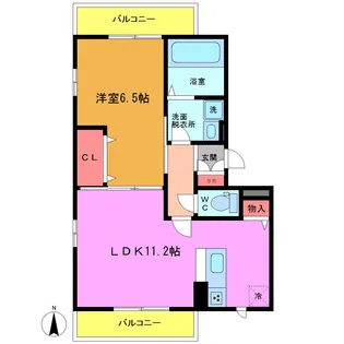 アプロ東小松川【3階】の間取り