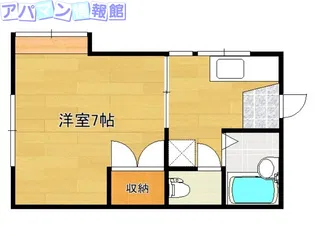 メゾンリビエラ【2階】の間取り
