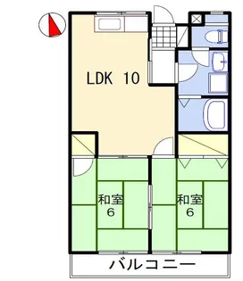 セトル青山【2階】の間取り