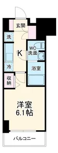 オーパスホームズ南行徳【14階】の間取り