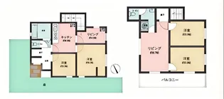 東京都板橋区若木2【一戸建】の間取り