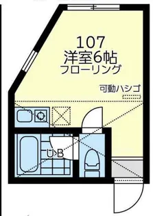 神奈川県横浜市磯子区森5【アパート】の間取り
