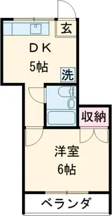 マイム池尻【2階】の間取り
