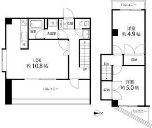 シャトー・ド・デューカルの間取り