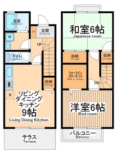 エーデルハイムスズキAの間取り