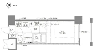 AELL亀有【2階】の間取り