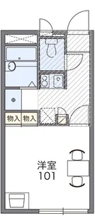 神奈川県横浜市南区大岡1【アパート】の間取り
