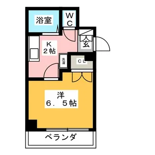 ヴィアルCITY今池【6階】の間取り