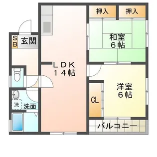 三重県津市中央【マンション】の間取り