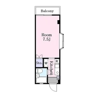 メープルハウス中央林間【3階】の間取り