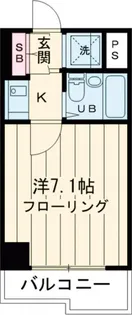 ストーク千川【1階】の間取り