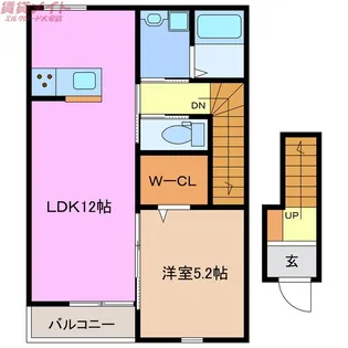 S・Hills【2階】の間取り