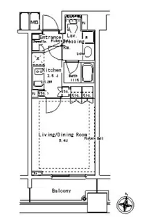 東京都文京区湯島3【マンション】の間取り