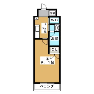 フジマンションコスモ【4階】の間取り