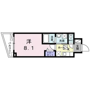 東京都大田区大森東2【マンション】の間取り