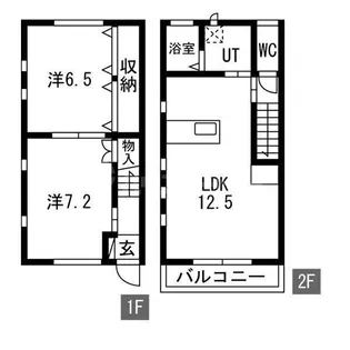 ショコラ新宿の間取り