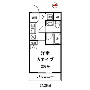 東京都西東京市田無町2【マンション】の間取り