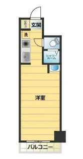 ルイシャトレ恵比寿【5階】の間取り