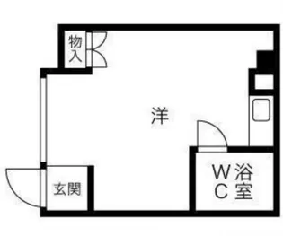 プレアール西明石【4階】の間取り