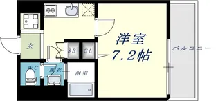 エムプラザ布施駅前3番館【4階】の間取り