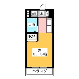 エステートモリヤ【1階】の間取り