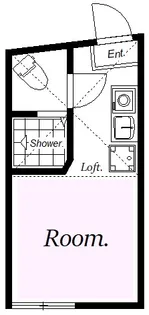 ユナイト新子安マリーローズ【1階】の間取り