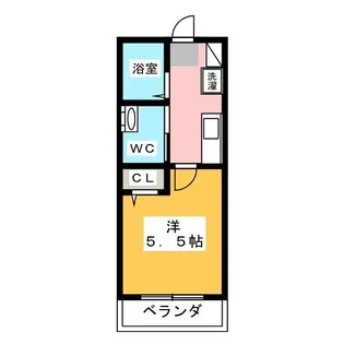 フォルジュロン パンセ【1階】の間取り