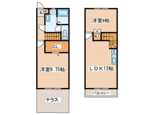 神奈川県相模原市緑区二本松2【一戸建】の間取り
