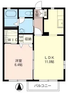 メゾン・ド・ピエール ShaMaison【2階】の間取り