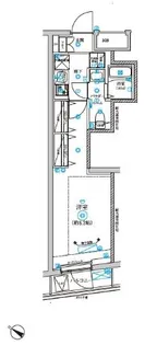 RELUXIA不動前【3階】の間取り