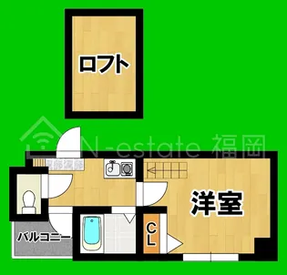 福岡県福岡市西区愛宕4【マンション】の間取り