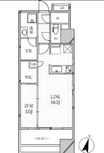 GRAN PASEO明大前【3階】の間取り