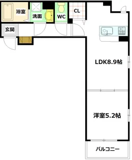 ベル石井城II【3階】の間取り