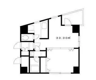 アーバンクレスト片町【3階】の間取り