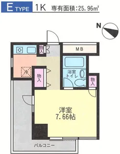 メゾン・ド・ヴィレ麻布台【10階】の間取り