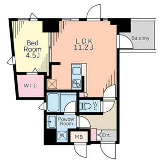 池袋ウエストガーデン【5階】の間取り