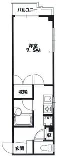 ドミールムラハシ【2階】の間取り