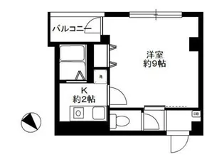 ハイムアルカディア【4階】の間取り