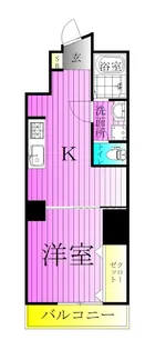 リバーパーク桜木【3階】の間取り