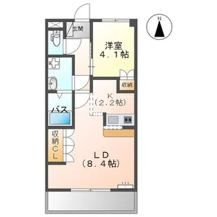 プリムローズ【2階】の間取り