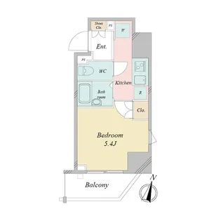 千葉県松戸市根本【マンション】の間取り