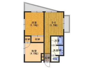 藤田ビル【3階】の間取り