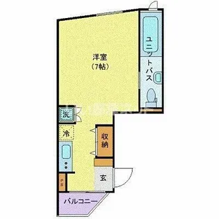 EAST RISE 由比ガ浜B【3階】の間取り