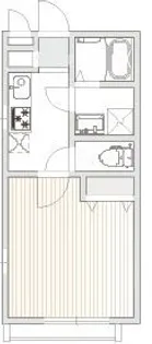 CITY STAGE CALMIAII シティステージカルミアツー【1階】の間取り