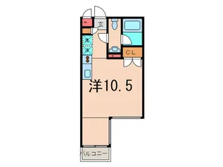 レジディア目黒II【2階】の間取り