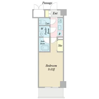 ウイングコート深沢【2階】の間取り